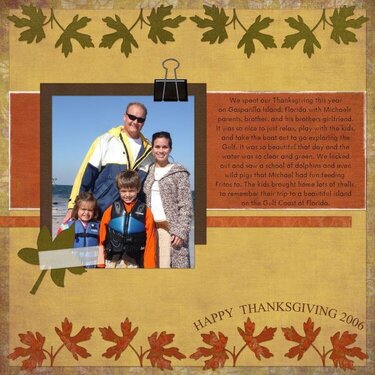 Happy Thanksgiving 2006