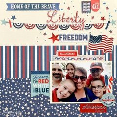 4th of July Layout
