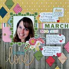 March - Scrapping my Story