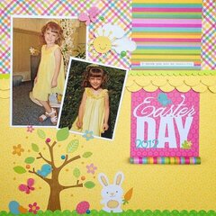 Easter Day Layout