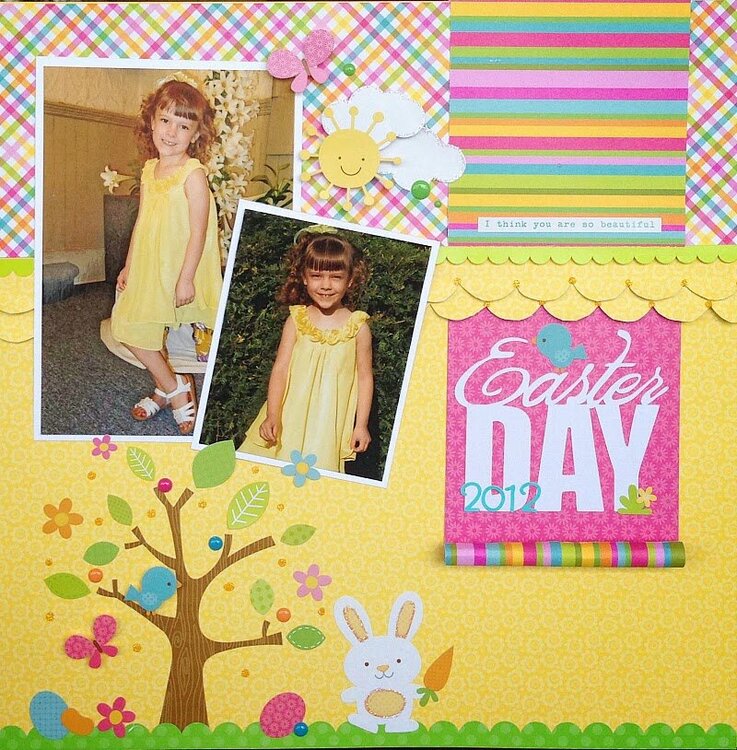 Easter Day Layout