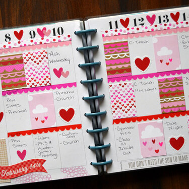 February Planner Pages