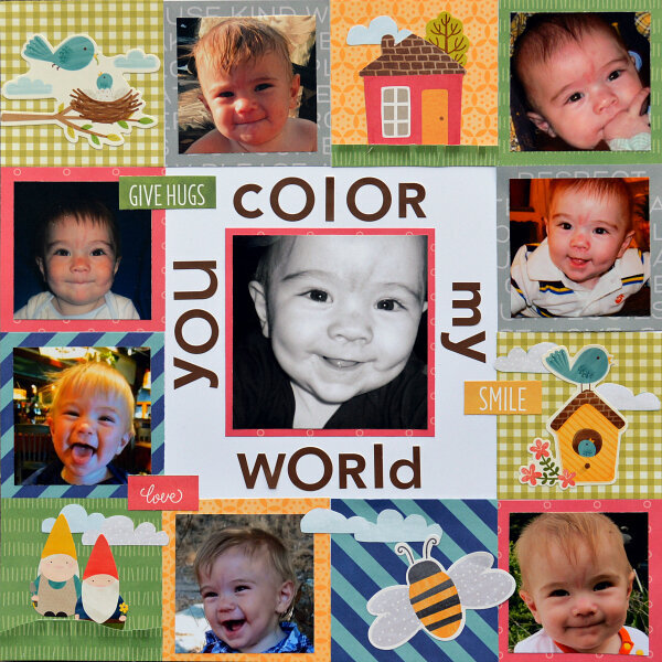 You Color My World - My Creative Scrapbook