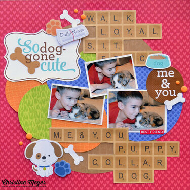 Me & You - Puppy Layout