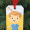 Paper Doll Christmas Ornaments