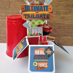 Tailgating Box Card - Paper House Productions