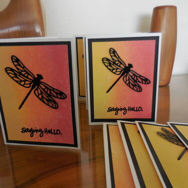 Dragonfly Hello Card