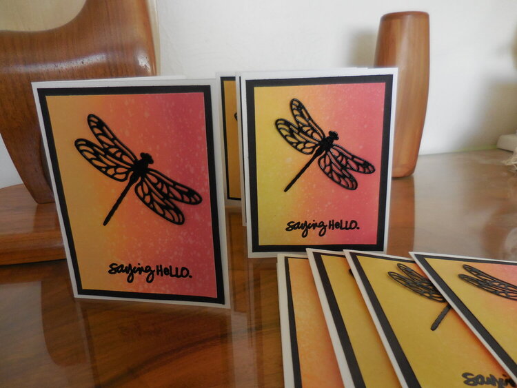 Dragonfly Hello Card