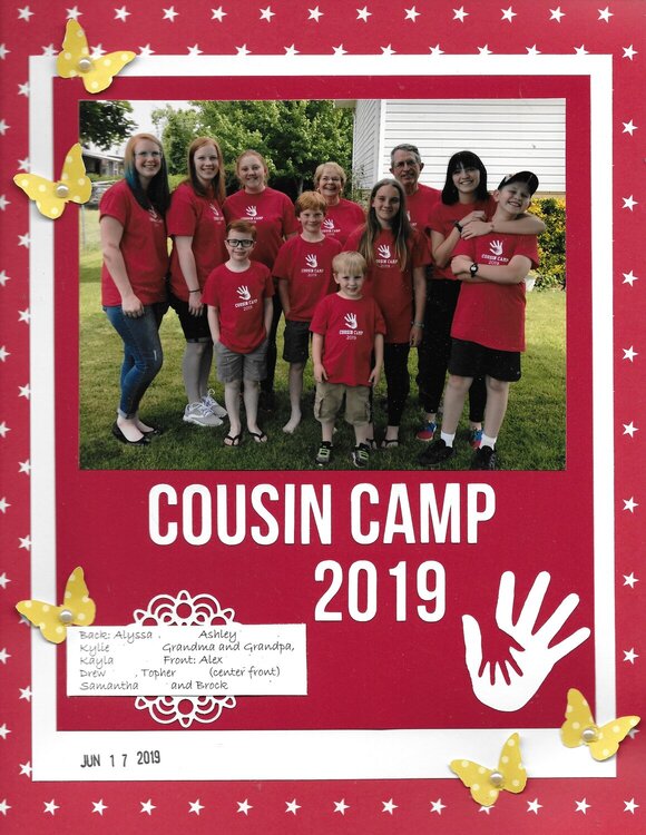 Cousin Camp 2019