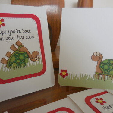 Turtle Get Well Cards