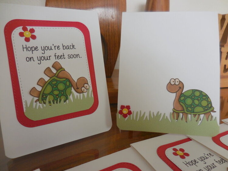 Turtle Get Well Cards