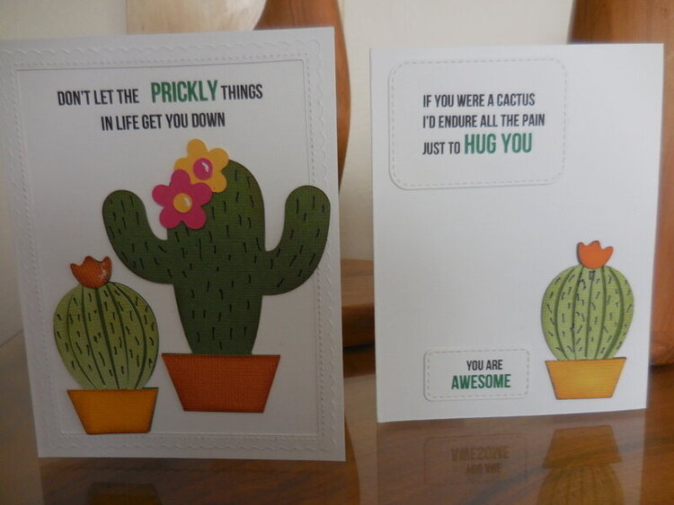 cactus Encouragement Card