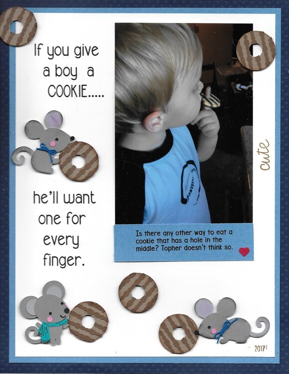 If You Give A Boy A Cookie...