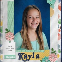 Kayla School Year 2015-16