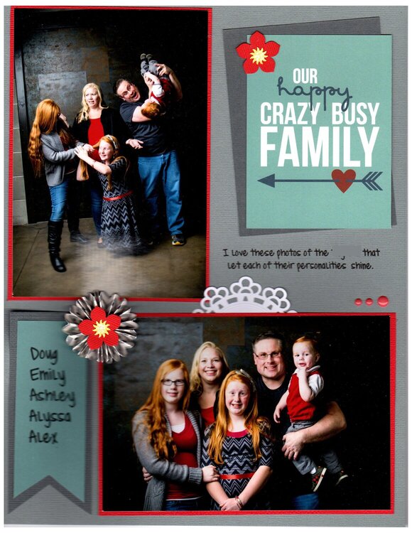Happy, Crazy, Busy Family