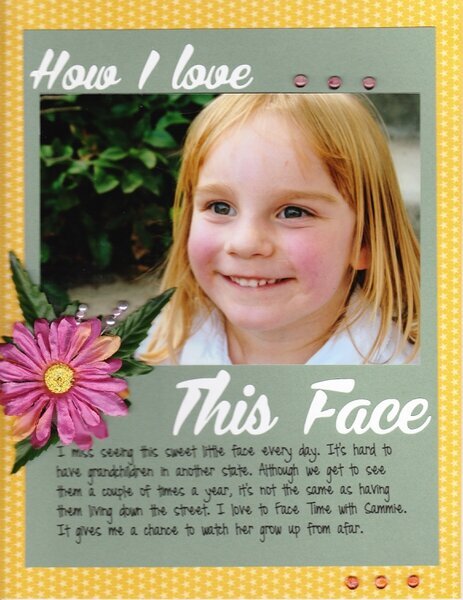 How I Love This Face   *Calendar Girls* Pokey Peas