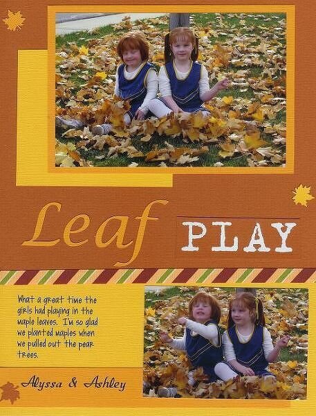 Leaf Play   *Pokey Peas*