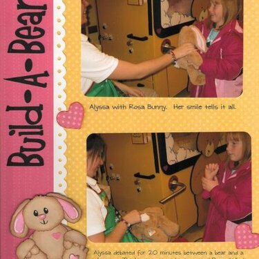 Build-A-Bear - Alyssa     *CG 2010* *Pokey Peas*