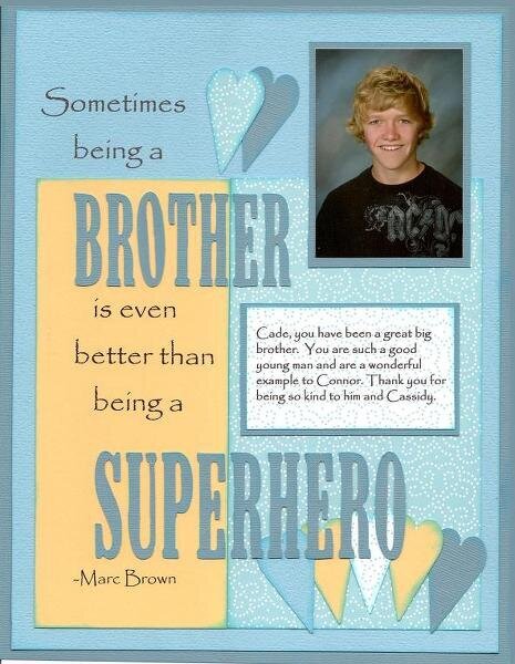Brother-Superhero  *BOS Challenge*  *CG 2009*