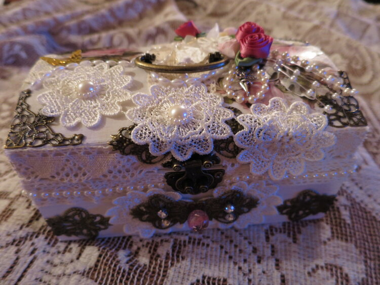 LACE LADEN CHEST  1 OF 2