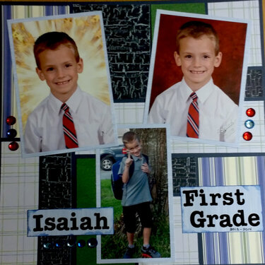 Isaiah First Grade