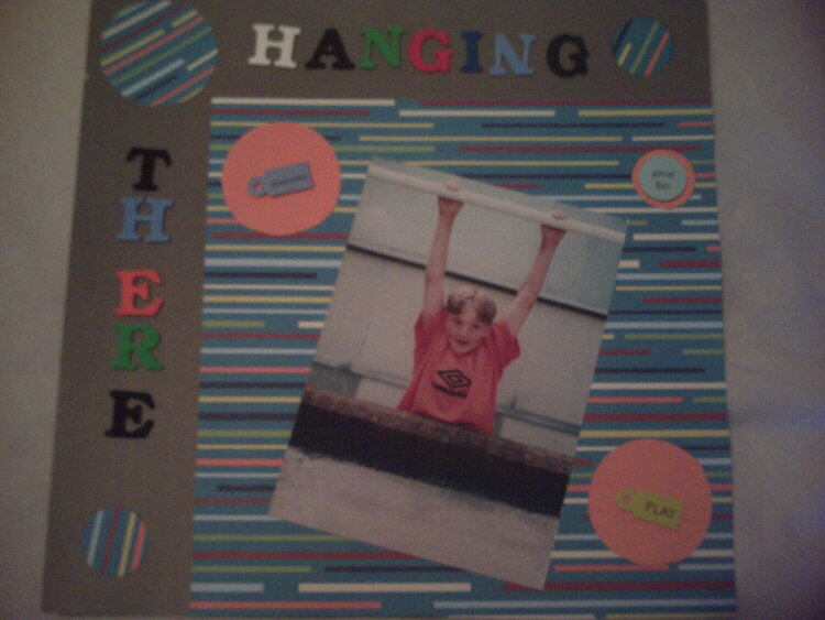 &quot; Hanging there &quot;  2/3 girl boy callenge