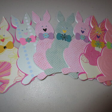bunnies for kindergarden class (never given out cause of virus)