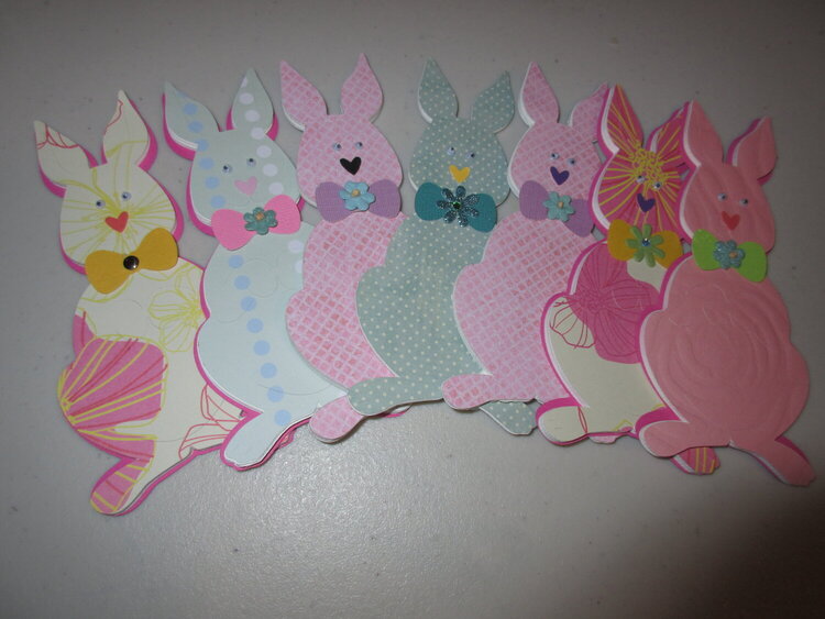 bunnies for kindergarden class (never given out cause of virus)