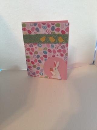 Bunny Easter card