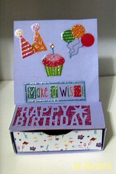 Birthday Easel Box Card
