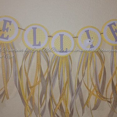 Baby Shower Banner