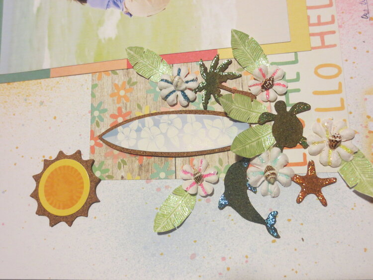 A closer look at Mixed Media Layout Page 1