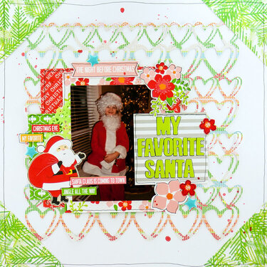 My Favorite Santa by Allie Stewart