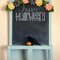 Halloween Floral Garland