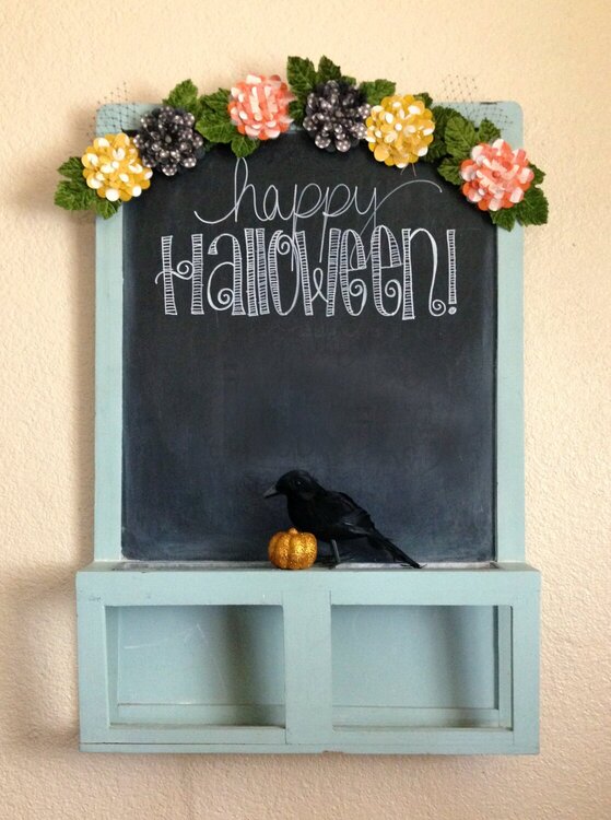 Halloween Floral Garland