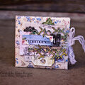 Blue Fern Studios CD box with the soft fabric cover