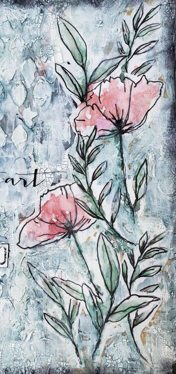 &quot;Botanicals&quot; Art Journal Pages - VIDEO TUTORIAL