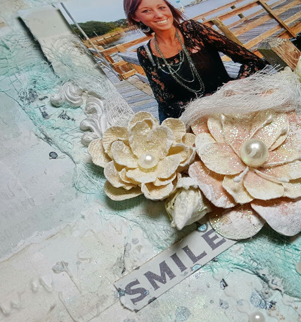 &quot;Smile&quot; - VIDEO TUTORIAL - Scraps of Darkness Seaside Kit