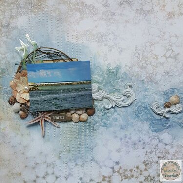 "Perfect" - VIDEO TUTORIAL - Scraps of Darkness Seaside Kit