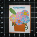 Flowerpot Happy Birthday