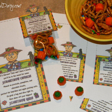 SCARECROW CRUNCH Treat Bags