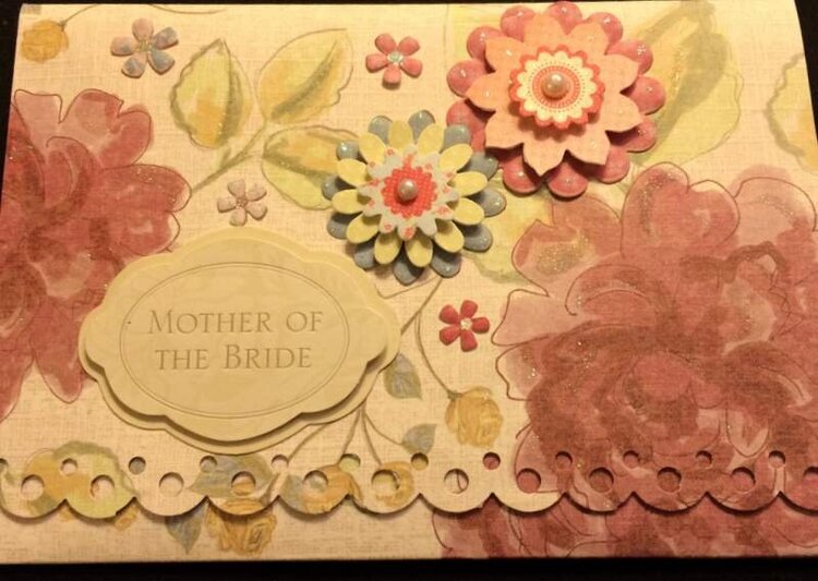 Card to my mom at my wedding