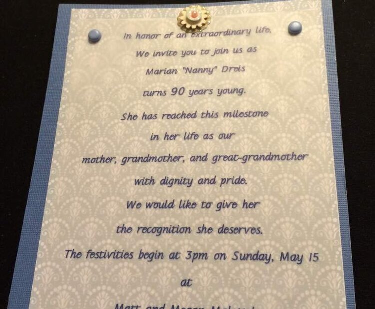 Milestone Invitation