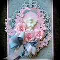 Shabby Chic Cherub Card