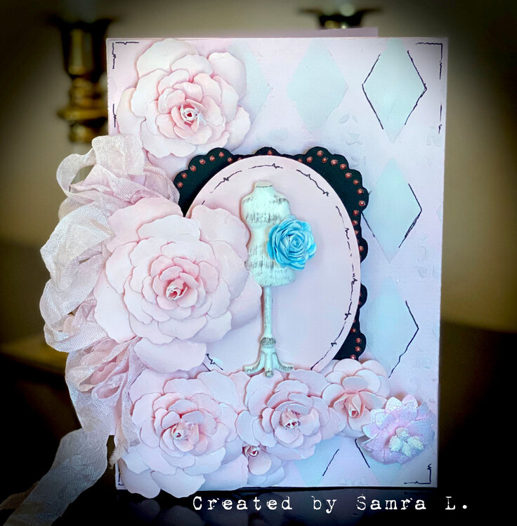 Shabby Chic Mannequin card