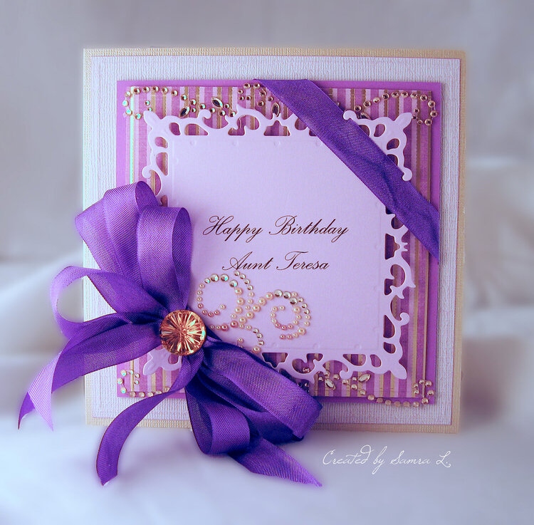 Elegant Birthday Card