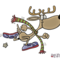 Jogging Reindeer