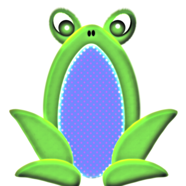 Embellishment: Green Froggie