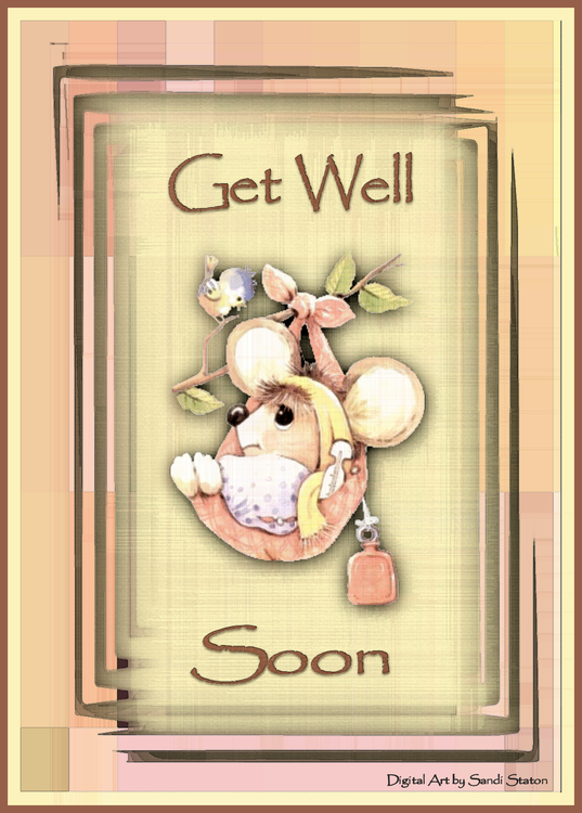 Get Well Mouse