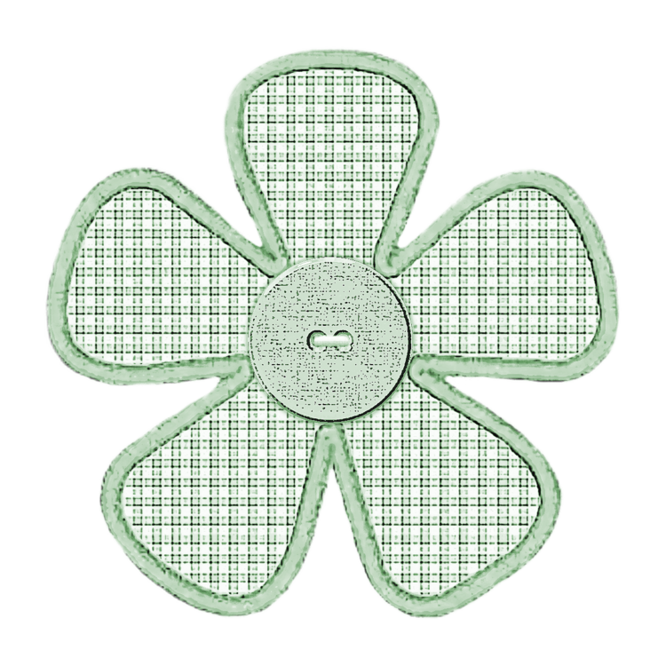Button Flower 13